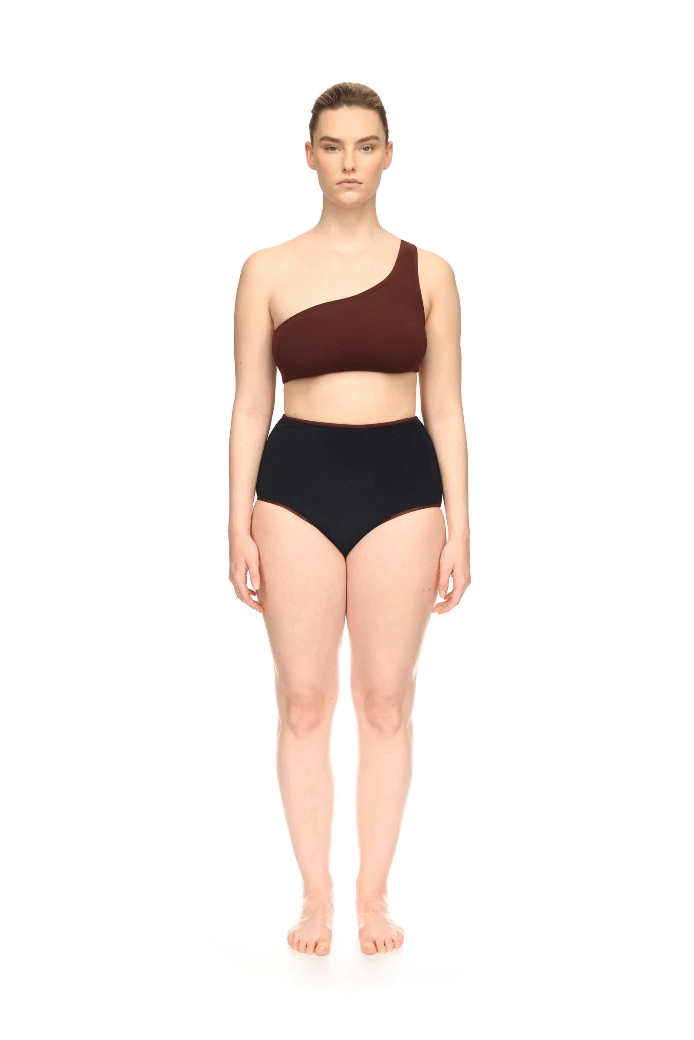 The Coco Terry Asymmetrical Top ~ Reversible