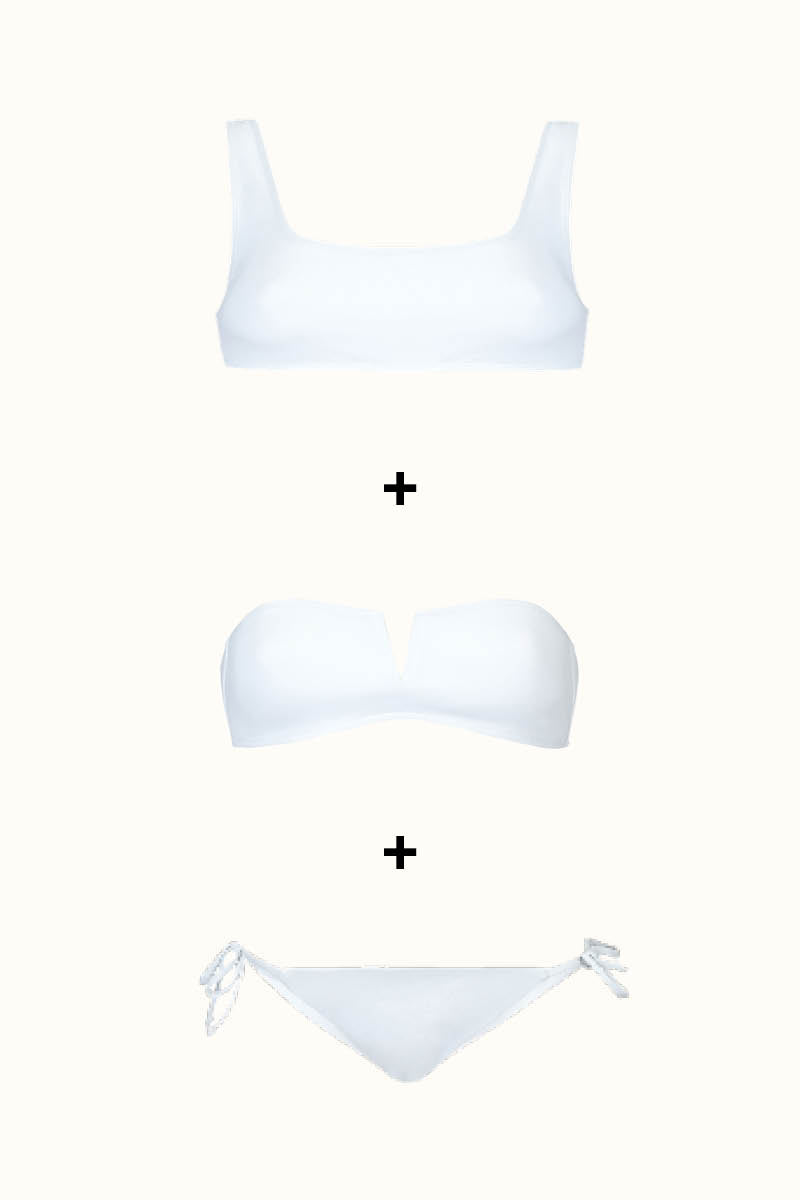 The Athletic Top &amp; Strapless Top &amp; Tie-Me-Up Brief - 2 FOR 1
