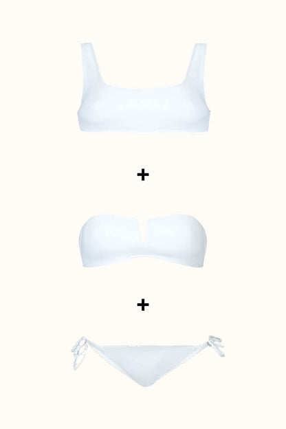 The Athletic Top &amp; Strapless Top &amp; Tie-Me-Up Brief - 2 FOR 1