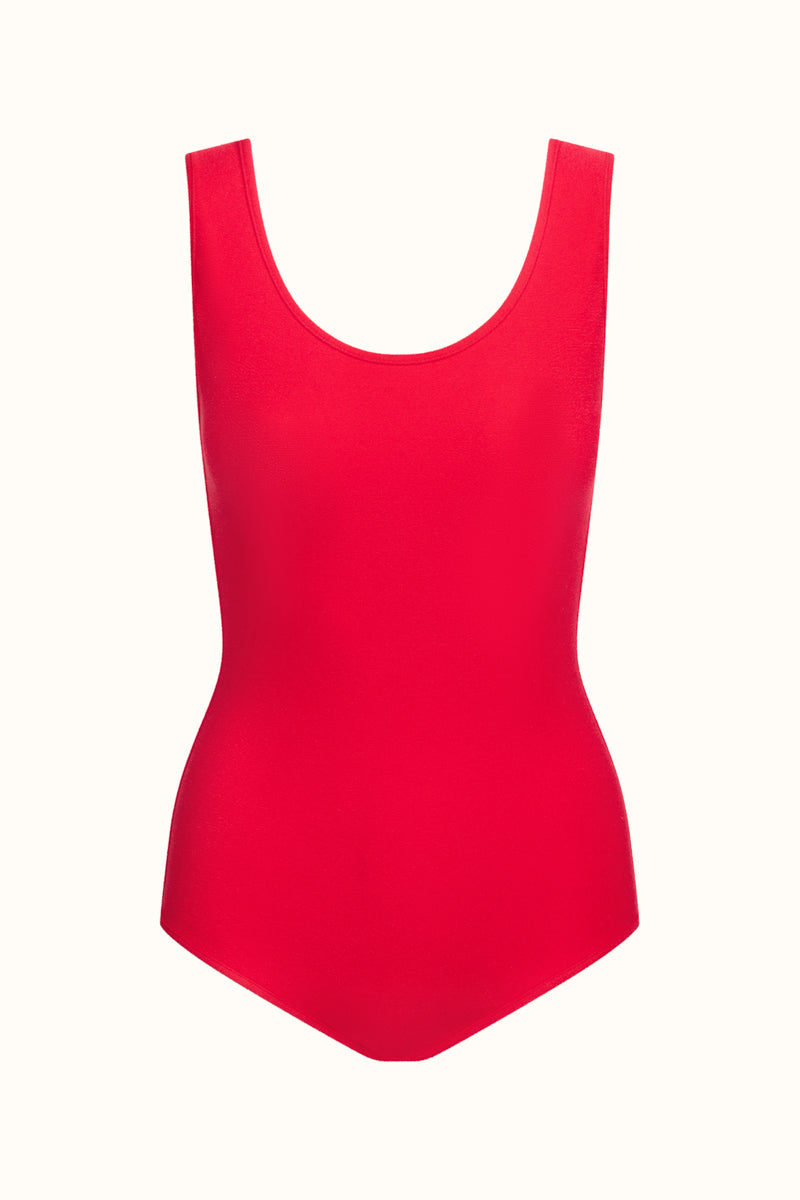 The Red Terry Classic Swimsuit ~ Reversible