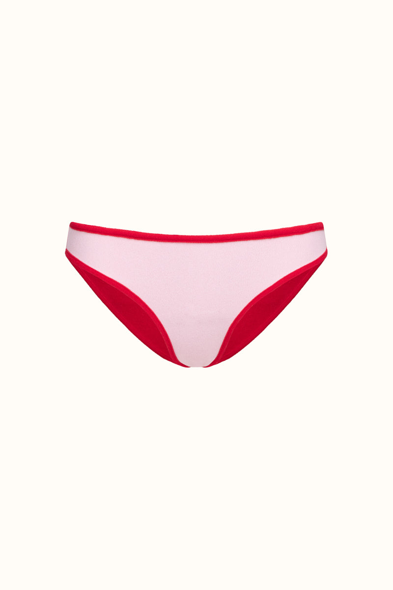 The Red Terry Classic Brief ~ Reversible